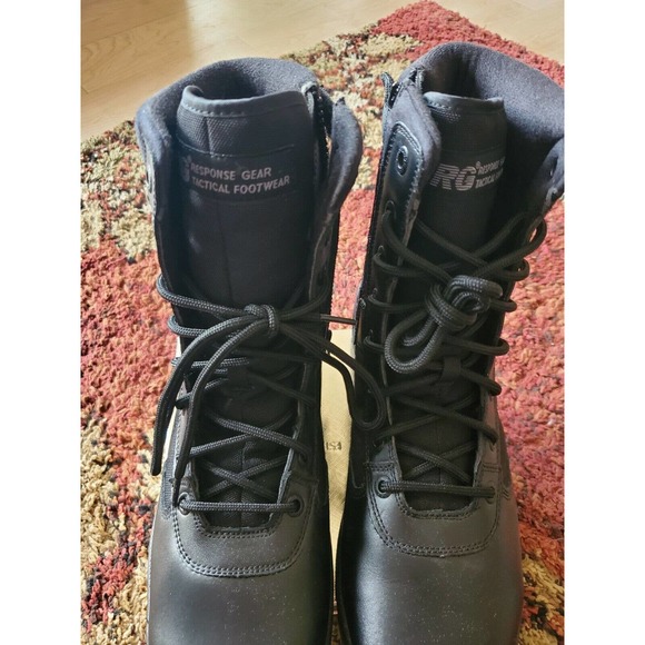 Response Gear Black Lace Up Combat Boots Men\'s Size 13 Wide main image 6